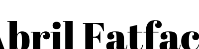 Abril Fatface