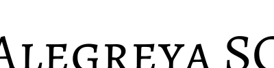 Alegreya SC