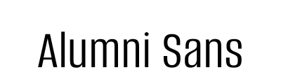 Alumni Sans