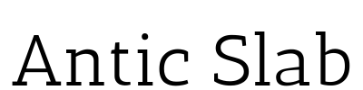 Antic Slab