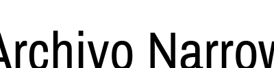 Archivo Narrow