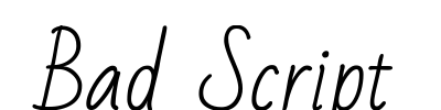 Bad Script