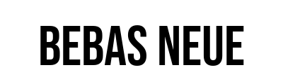 Bebas Neue