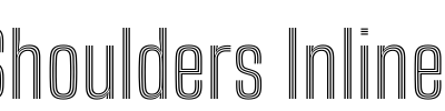 Big Shoulders Inline Text