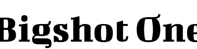 Bigshot One