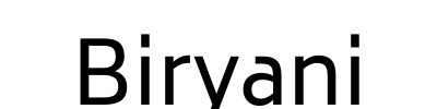 Biryani