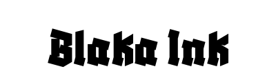 Blaka Ink