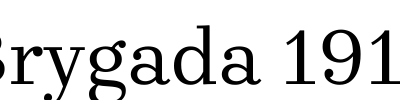 Brygada 1918
