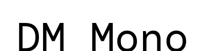 DM Mono