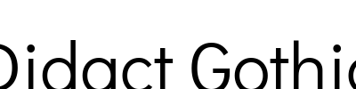 Didact Gothic
