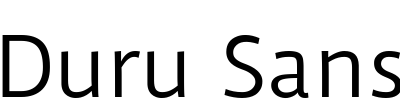 Duru Sans