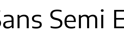 Encode Sans Semi Expanded