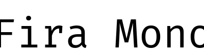 Fira Mono