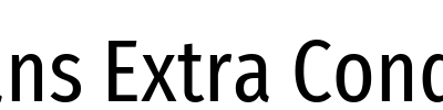 Fira Sans Extra Condensed