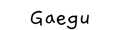 Gaegu