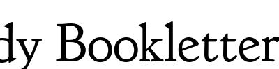 Goudy Bookletter 1911
