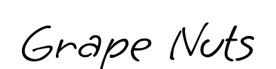 Grape Nuts