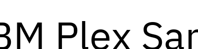 IBM Plex Sans