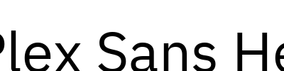 IBM Plex Sans Hebrew