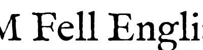 IM Fell English