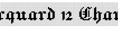 Jacquard 12 Charted