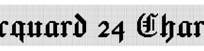 Jacquard 24 Charted