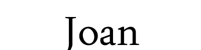 Joan