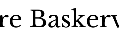 Libre Baskerville
