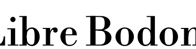 Libre Bodoni