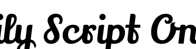 Lily Script One
