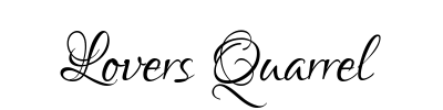 Lovers Quarrel