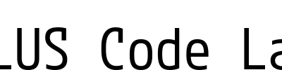 M PLUS Code Latin