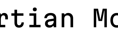 Martian Mono