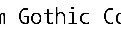 Nanum Gothic Coding