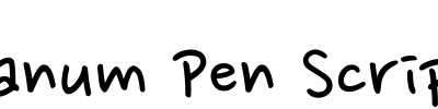 Nanum Pen Script