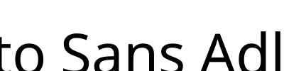 Noto Sans Adlam