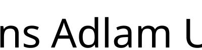 Noto Sans Adlam Unjoined