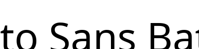 Noto Sans Batak