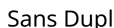 Noto Sans Duployan
