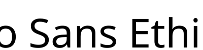 Noto Sans Ethiopic