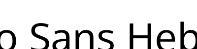 Noto Sans Hebrew