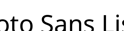 Noto Sans Lisu