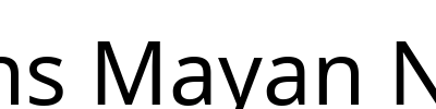 Noto Sans Mayan Numerals