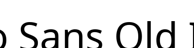 Noto Sans Old Italic