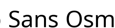 Noto Sans Osmanya