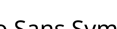 Noto Sans Symbols