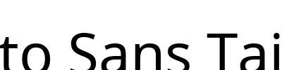 Noto Sans Tai Le