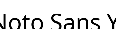 Noto Sans Yi