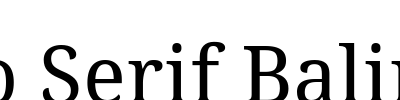 Noto Serif Balinese