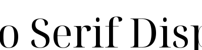 Noto Serif Display